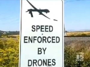 Speeding Ticket Drones