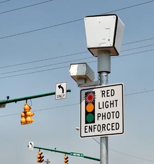 Red light camera