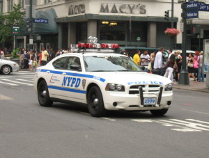 NYPD Speeding Enforcement Vehicle