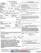 Speeding Ticket Example - New York