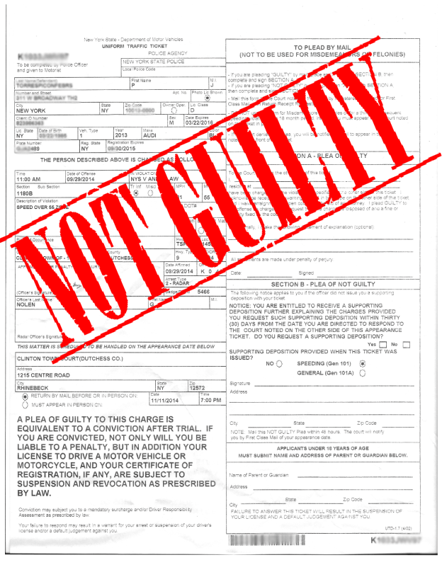 how-to-plead-not-guilty-to-a-new-york-speeding-ticket